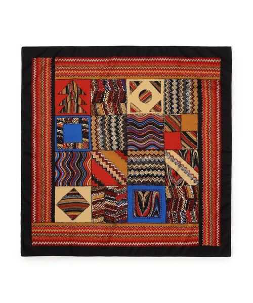 KEITH / キース マフラー・ショール・スヌード・ストール | ジオメトリックパネルスカーフ | 詳細11