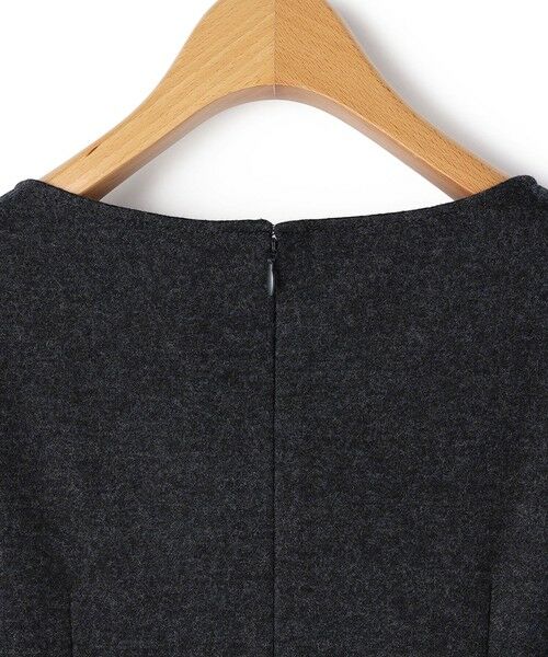 KEITH / キース ドレス | ウールスムースワンピース | 詳細3