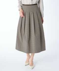 KEITH / キース ミニ・ひざ丈スカート | ウェザーチェックスカート