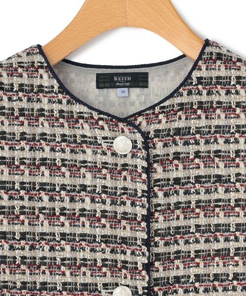 KEITH / キース ベスト | エステートツィードベスト | 詳細12