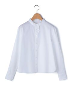 KEITH / キース シャツ・ブラウス | ピンオックススタンドカラーブラウス