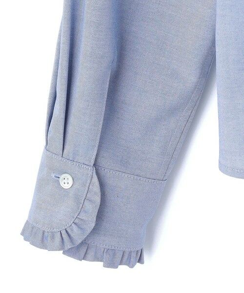 KEITH / キース シャツ・ブラウス | ピンオックススタンドカラーブラウス | 詳細7