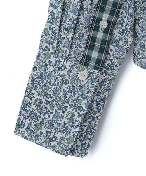 KEITH / キース シャツ・ブラウス | Ｌｉｂｅｒｔｙ　Ｐｒｉｎｔ　Ｍａｍｉｅスタンドカラーブラウス | 詳細9