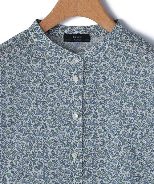 KEITH / キース シャツ・ブラウス | Ｌｉｂｅｒｔｙ　Ｐｒｉｎｔ　Ｍａｍｉｅスタンドカラーブラウス | 詳細5