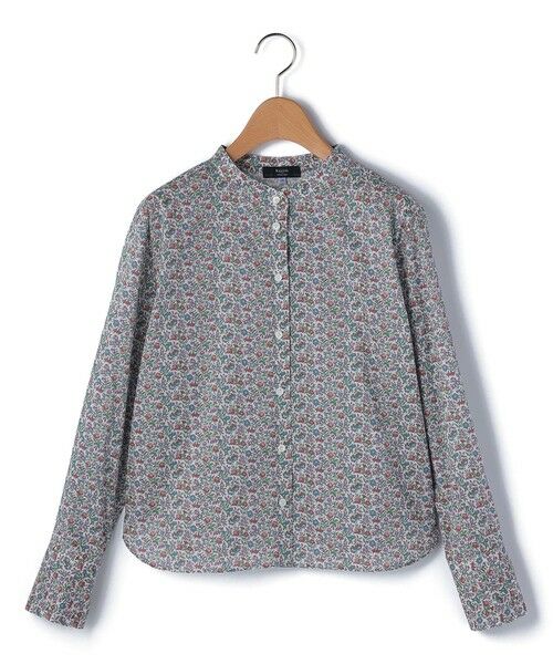 KEITH / キース シャツ・ブラウス | Ｌｉｂｅｒｔｙ　Ｐｒｉｎｔ　Ｍａｍｉｅスタンドカラーブラウス | 詳細12