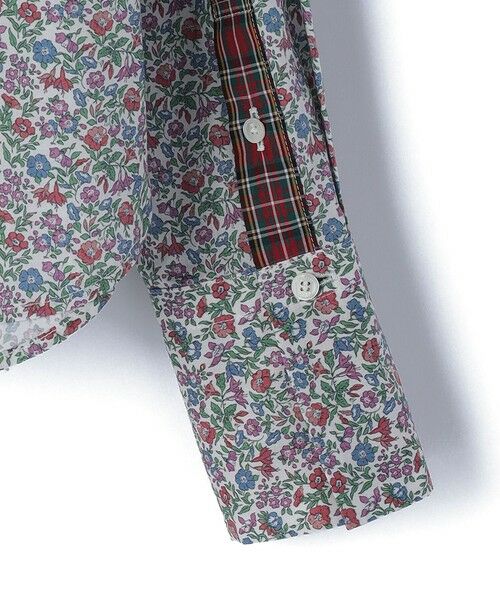 KEITH / キース シャツ・ブラウス | Ｌｉｂｅｒｔｙ　Ｐｒｉｎｔ　Ｍａｍｉｅスタンドカラーブラウス | 詳細13