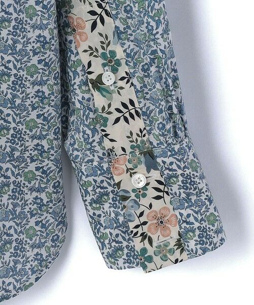 KEITH / キース シャツ・ブラウス | Ｌｉｂｅｒｔｙ　Ｐｒｉｎｔ　Ｍａｍｉｅブラウス | 詳細3