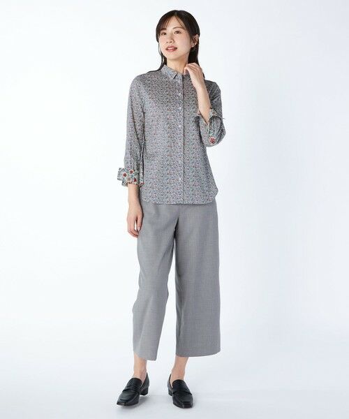 KEITH / キース シャツ・ブラウス | Ｌｉｂｅｒｔｙ　Ｐｒｉｎｔ　Ｍａｍｉｅブラウス | 詳細4