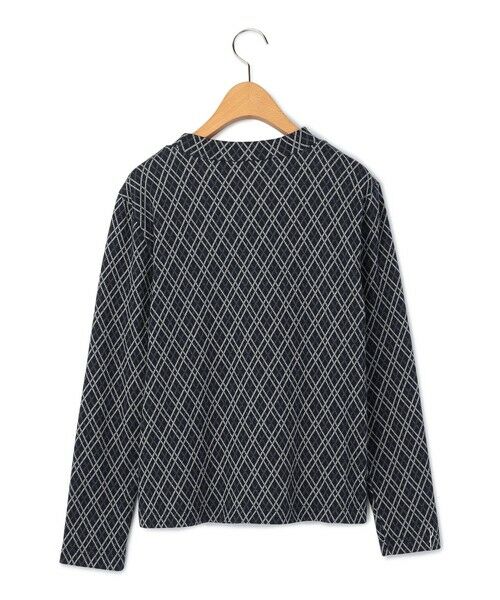 KEITH / キース カットソー | ダイヤパターンカットソースタンドカラー | 詳細3