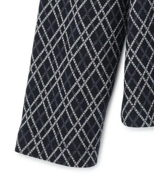 KEITH / キース カットソー | ダイヤパターンカットソースタンドカラー | 詳細6