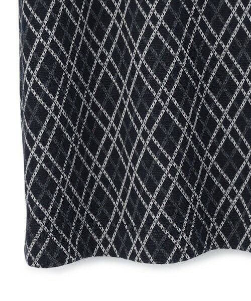 KEITH / キース カットソー | ダイヤパターンカットソースタンドカラー | 詳細7