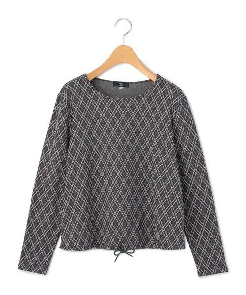 KEITH / キース カットソー | ダイヤパターンカットソー丸首 | 詳細4