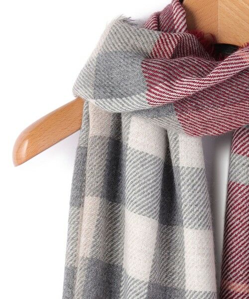 KEITH / キース マフラー・ショール・スヌード・ストール | チェックストール | 詳細1