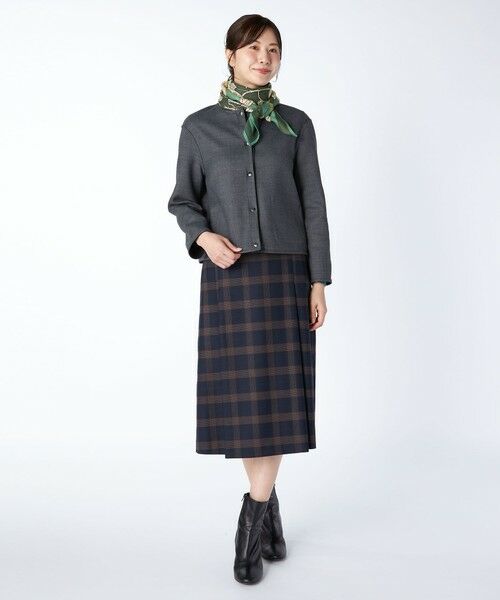 KEITH / キース マフラー・ショール・スヌード・ストール | ウールパネルスカーフ | 詳細2