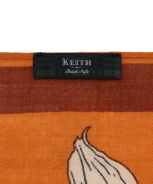 KEITH / キース マフラー・ショール・スヌード・ストール | ウールパネルスカーフ | 詳細9