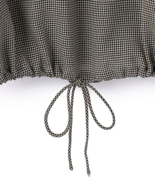 KEITH / キース ドレス | ステートハウンドトゥースワンピース | 詳細8
