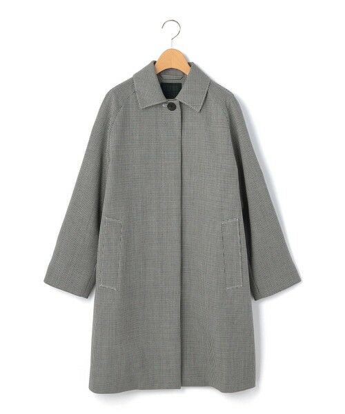 KEITH/キース ウーステッド千鳥コート ブラック 38 KEITH/キース ウーステッド千鳥コート ブラック 38