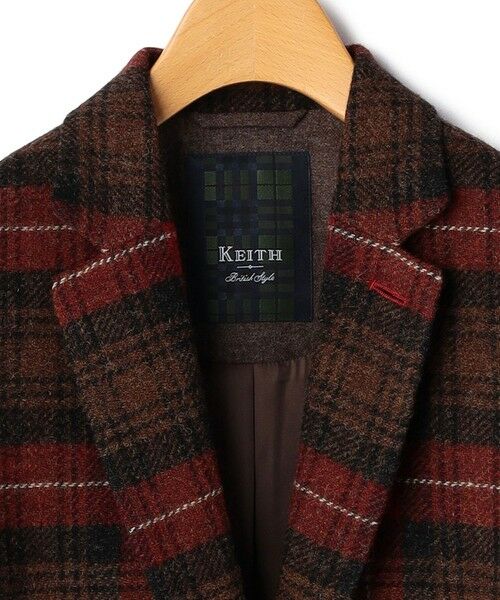 KEITH / キース テーラードジャケット | スコテッシュタータンジャケット | 詳細4