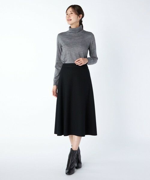 KEITH / キース ミニ・ひざ丈スカート | ウールスムーススカート | 詳細12