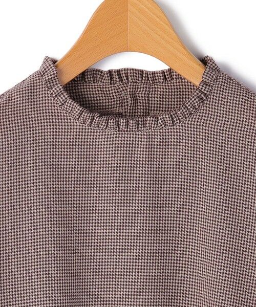 KEITH / キース シャツ・ブラウス | ステートハウンドトゥースブラウス | 詳細1
