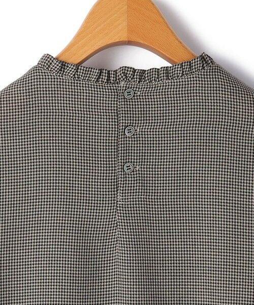 KEITH / キース シャツ・ブラウス | ステートハウンドトゥースブラウス | 詳細5