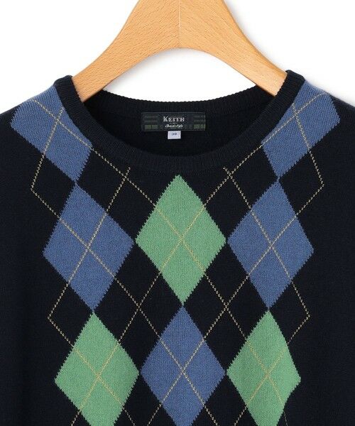 KEITH / キース ニット・セーター | アーガイルニット | 詳細4