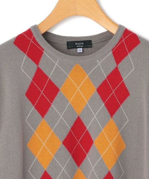 KEITH / キース ニット・セーター | アーガイルニット | 詳細9