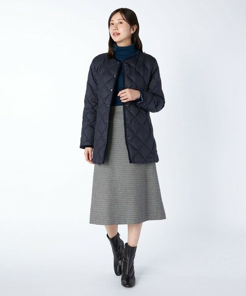 KEITH/キース マイクロタフタコート ネイビー 42