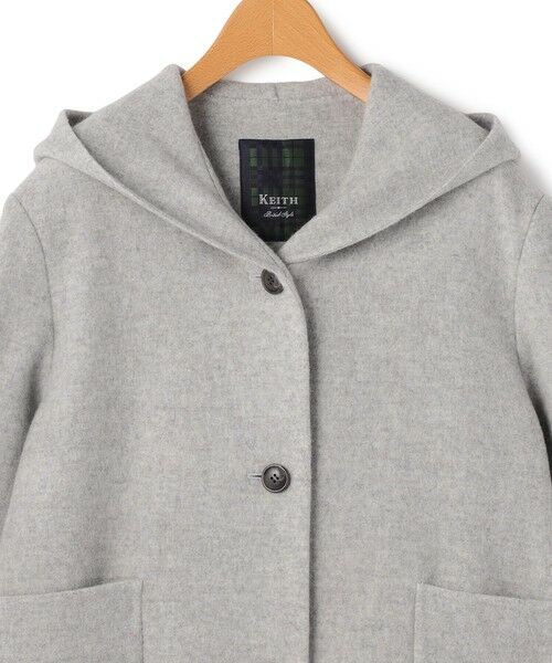 KEITH / キース トレンチコート | ソフトメルトンコート | 詳細2