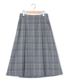 KEITH / キース ミニ・ひざ丈スカート | ヘリンボンチェックスカート