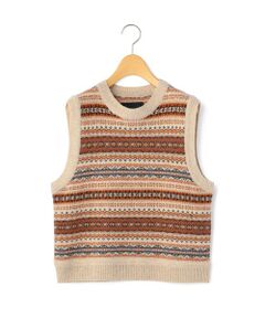 KEITH / キース ニット・セーター | フェアアイルニットベスト