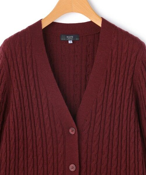 KEITH / キース ニット・セーター | ケーブルニットカーディガン | 詳細2
