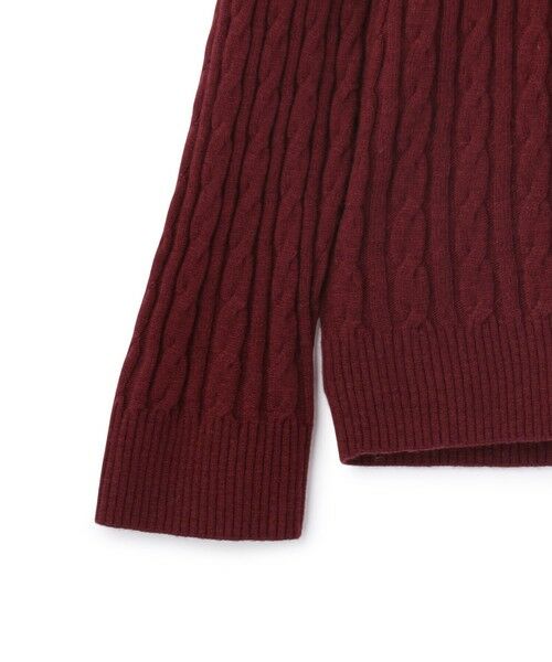 KEITH / キース ニット・セーター | ケーブルニットカーディガン | 詳細4