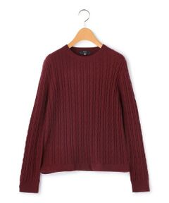 KEITH / キース ニット・セーター | ケーブルニットプルオーバー