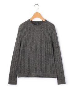 KEITH / キース ニット・セーター | ケーブルニットプルオーバー