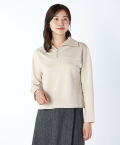 KEITH / キース カットソー | ポンチジッププルオーバーカットソー