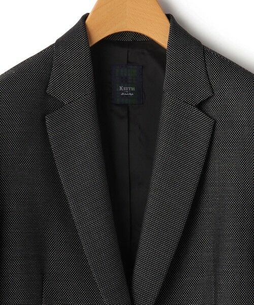 KEITH / キース テーラードジャケット | バーズアイテーラードジャケット | 詳細2