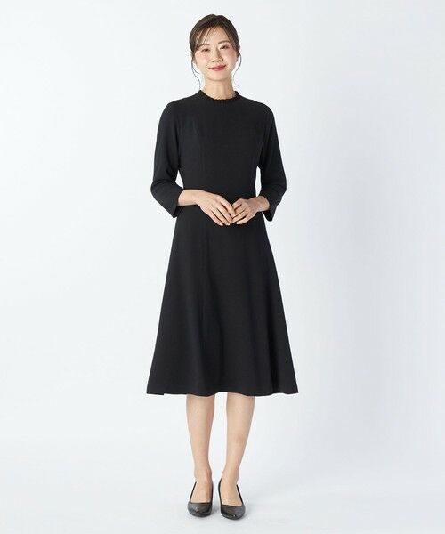 KEITH / キース ドレス | ジョーゼットワンピース（ブラック）