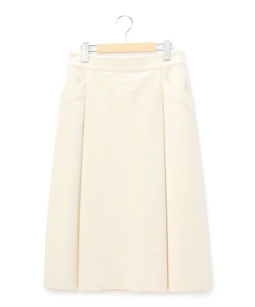 KEITH / キース ミニ・ひざ丈スカート | ソフトコーデュロイスカート（オフホワイト）