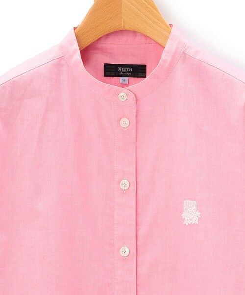 KEITH / キース シャツ・ブラウス | ピンオックスブラウス | 詳細3