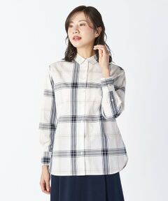 KEITH / キース シャツ・ブラウス | タイプライターチェックブラウス