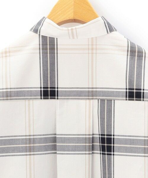 KEITH / キース シャツ・ブラウス | タイプライターチェックブラウス | 詳細5