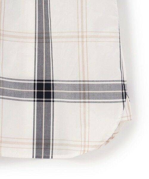 KEITH / キース シャツ・ブラウス | タイプライターチェックブラウス | 詳細7