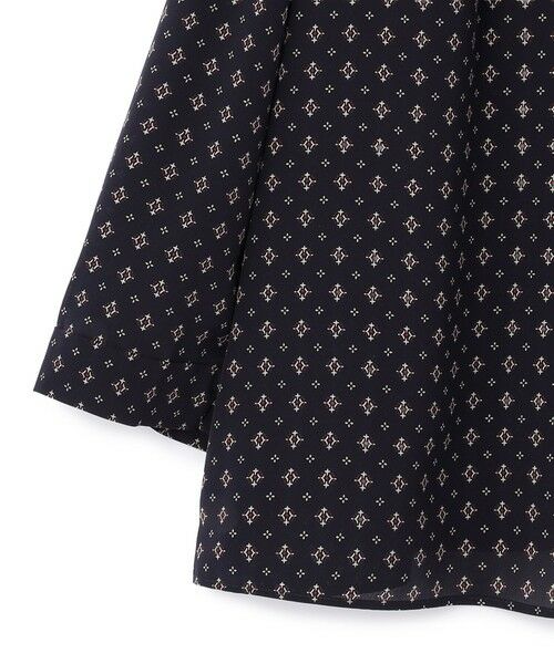 KEITH / キース シャツ・ブラウス | ジオメトリックパターンブラウス | 詳細4