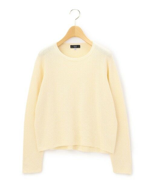 KEITH / キース ニット・セーター | シードステッチニット（オフホワイト）