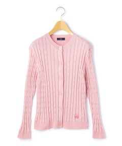 KEITH / キース ニット・セーター | ハイゲージケーブルニットカーディガン