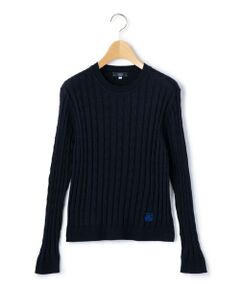 KEITH / キース ニット・セーター | ハイゲージケーブルニットプルオーバー