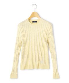 KEITH / キース ニット・セーター | ハイゲージケーブルニットプルオーバー