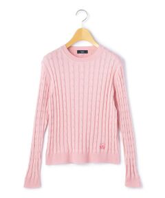 KEITH / キース ニット・セーター | ハイゲージケーブルニットプルオーバー