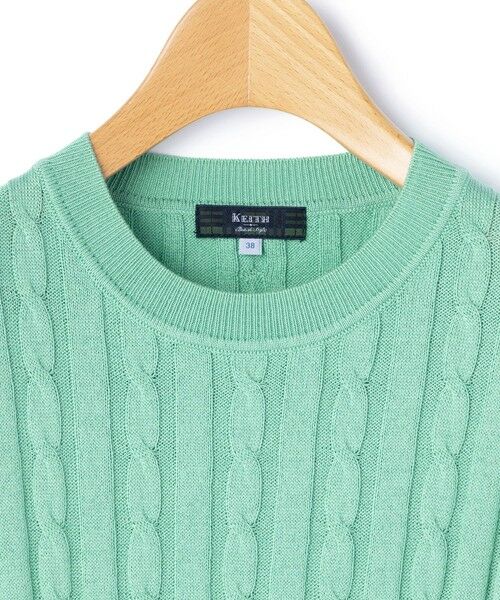KEITH / キース ニット・セーター | ハイゲージケーブルニットプルオーバー | 詳細6